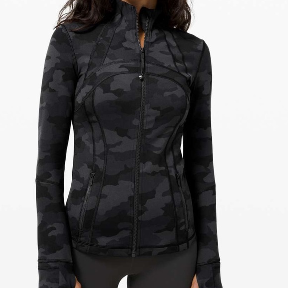 lululemon athletica Jackets & Blazers - Lululemon Define jacket in Luon camo deep coal